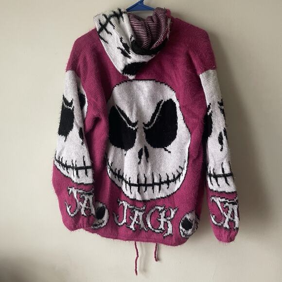 TEJIDOS RUMINAHUI Jack Skellington Hoodie Pink - Picture 10 of 15